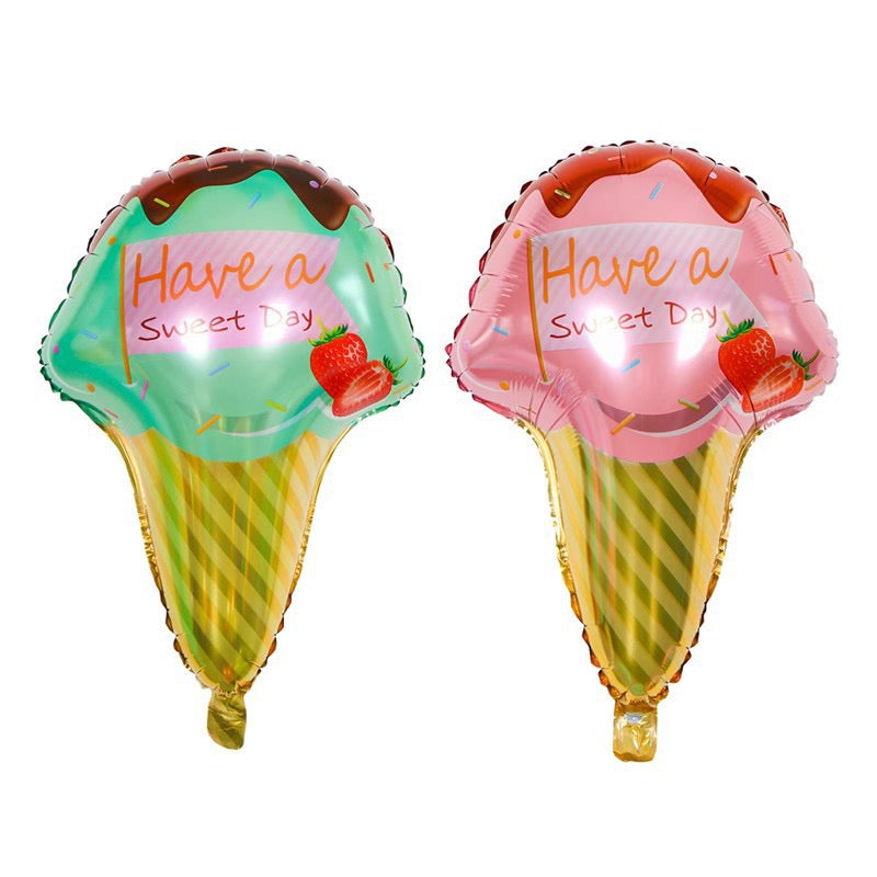 Cute Food Foil Balloon Set – Choose 4 Designs
