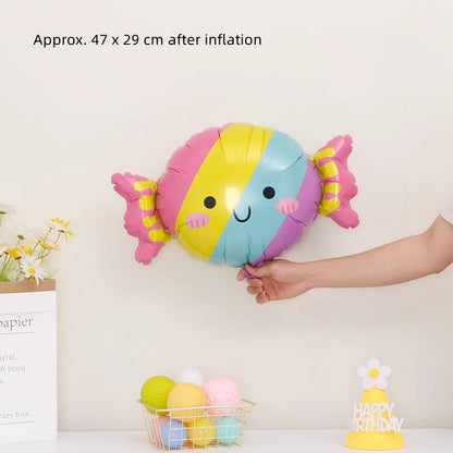 Cute Food Foil Balloon Set – Choose 4 Designs