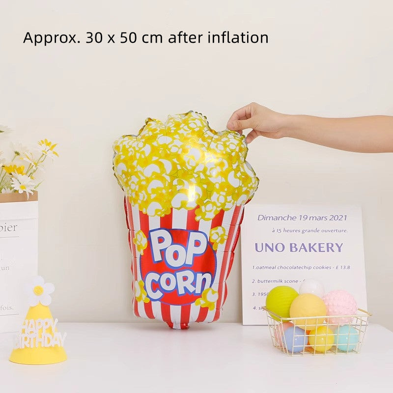Cute Food Foil Balloon Set – Choose 4 Designs