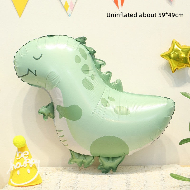 Cute Matte Animal Foil Balloons for Kids’ Birthday Party Kit (4pcs included)