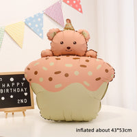 #10 CupCake Pink Bear