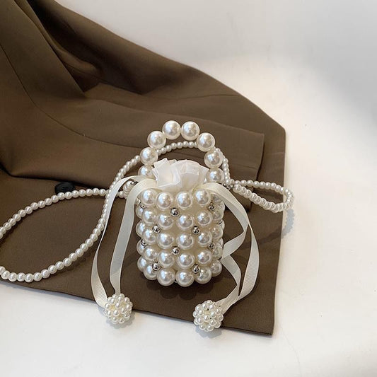 Pearl Mini Handbag for Girls – Elegant Party Accessory