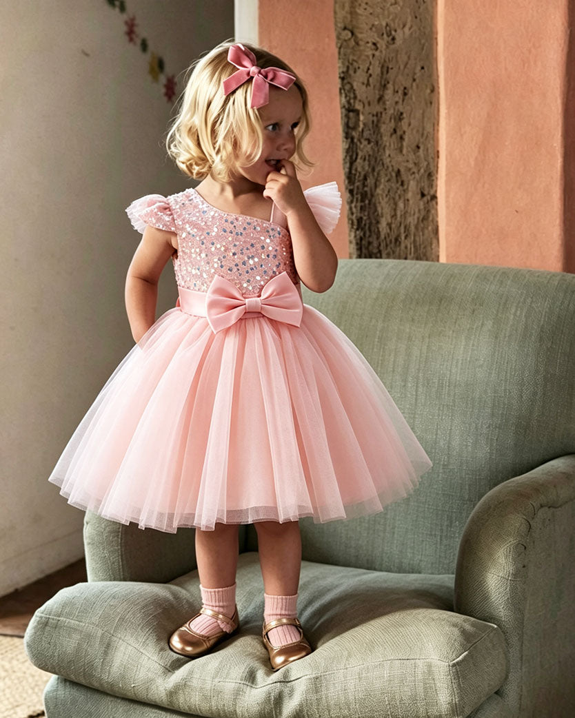 Sparkling Sequin Playful Tulle Party Dress
