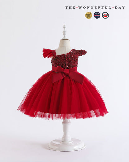 Sparkling Sequin Playful Tulle Party Dress