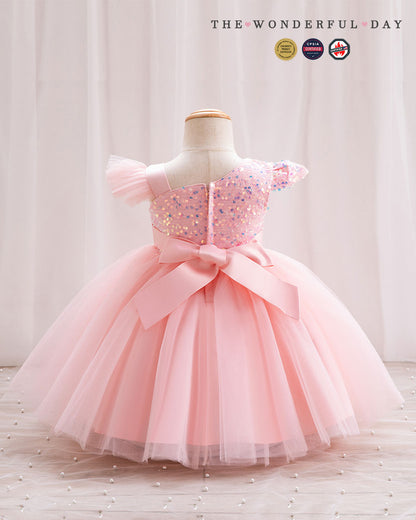 Sparkling Sequin Playful Tulle Party Dress