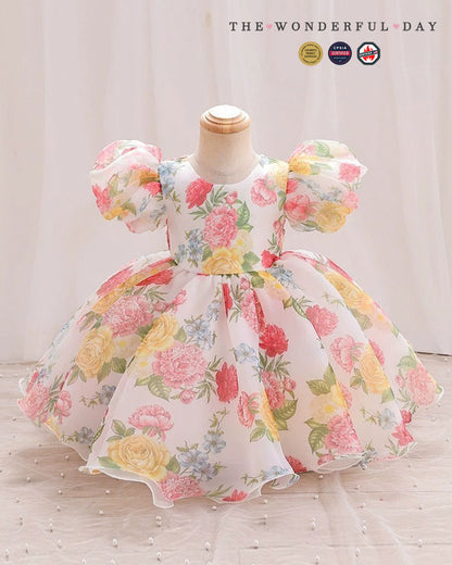 Summer Lightweight Floral Princess Dress