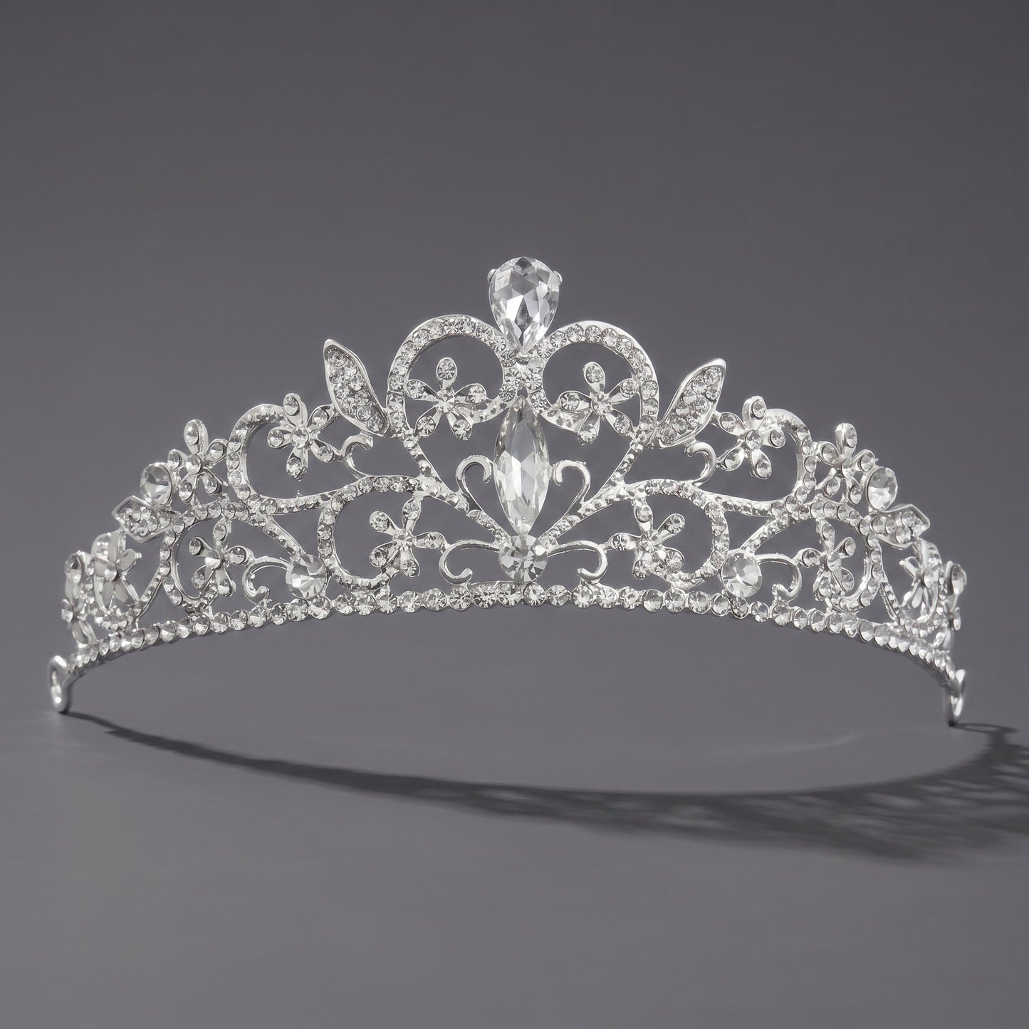 Luxury Sparkling Crystal Princess Tiara